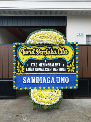 Papan Bunga Duka di Lama